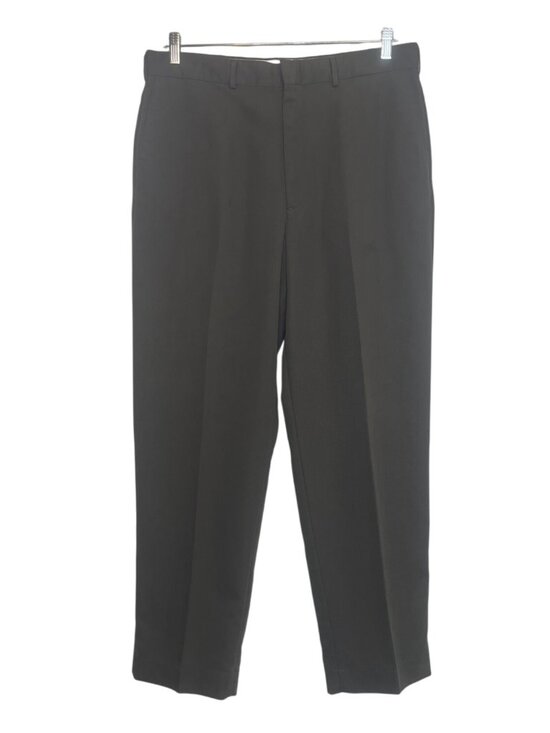 Savane Classic Fit Dress Pants Mens 36 X 31 Brown - Picture 1 of 9